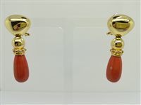 Orecchini Michieletto Gioielli Donna in Oro giallo Corallo MICGIO10002469 - MICGIO10002469